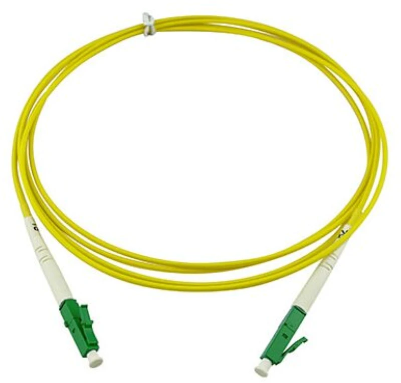 BlueOptics Simplex LWL Patchkabel LC- APC Singlemode 15 m Yellow